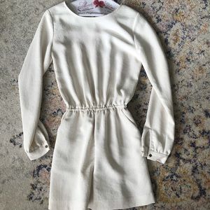 Aritiza Cream Romper